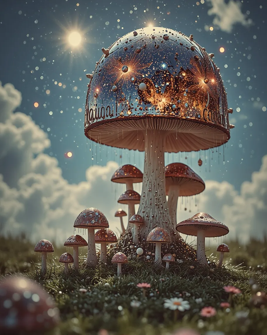 Mushrooms - Free AI Photo Generator - starryai