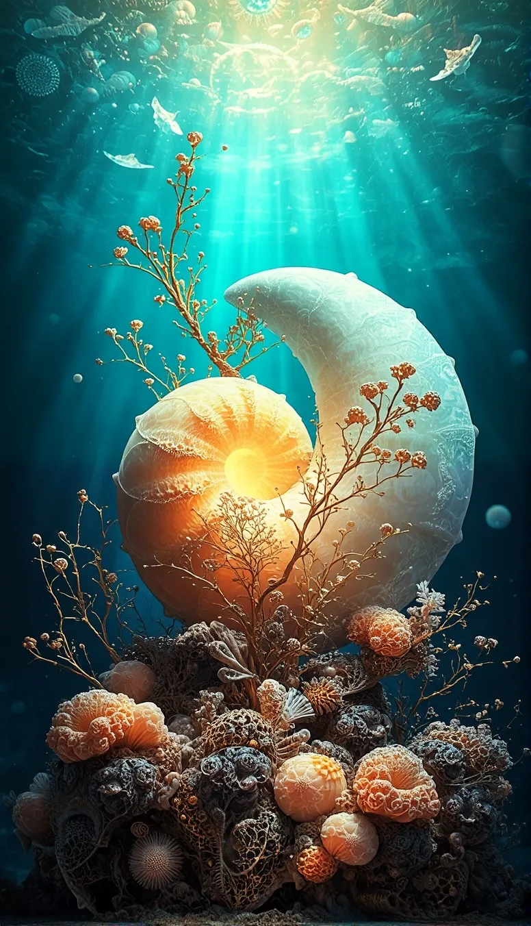 A surreal underwater scene a a as - Free AI Photo Generator - starryai
