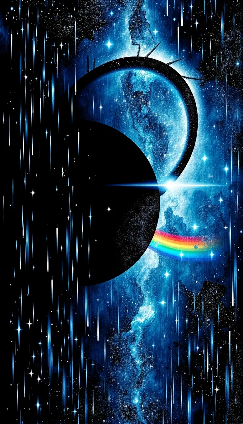 Stained glass galaxies inspired, - Free AI Photo Generator - starryai