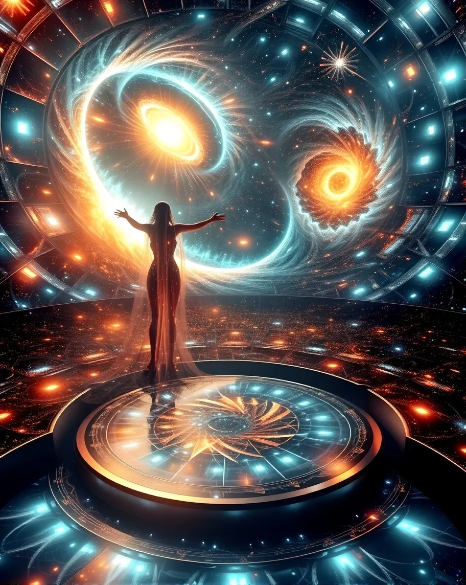 A breathtaking cosmic vision vast - Free AI Photo Generator - starryai
