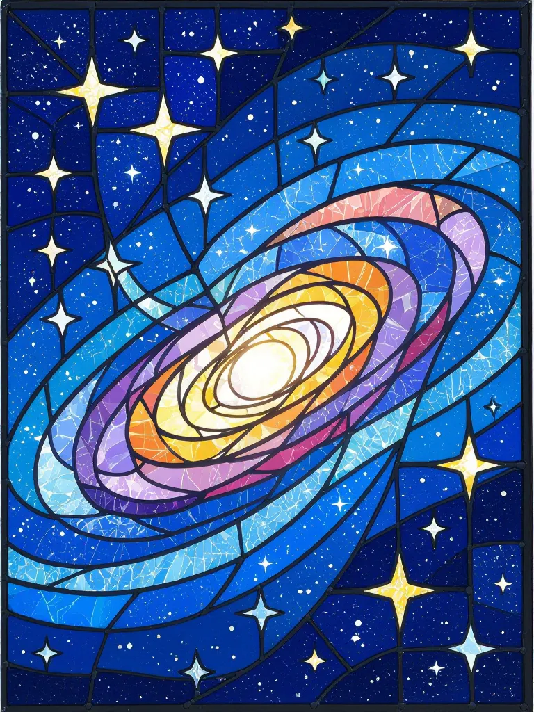 Create a Starry Nights Galaxy - Free AI Photo Generator - starryai