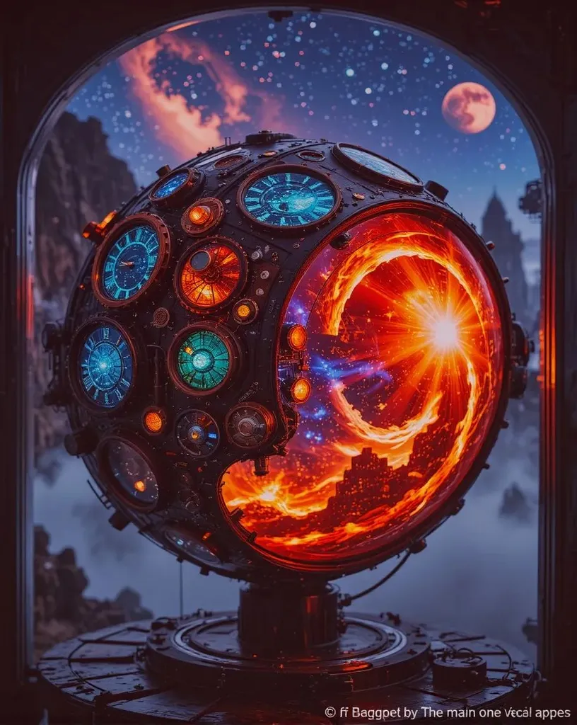 Stained Glass Galaxy - Free AI Photo Generator - starryai