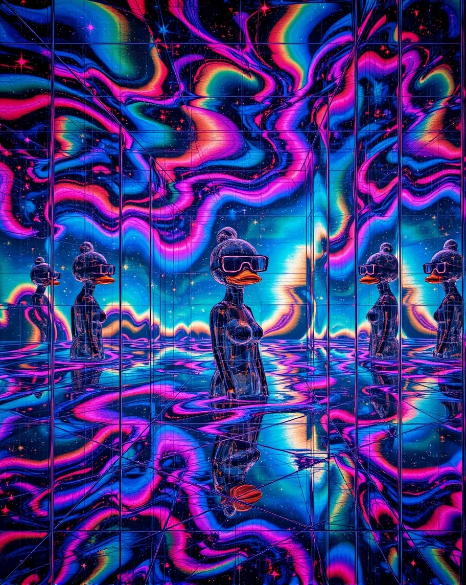 Stained glass Galaxy - Free AI Photo Generator - starryai