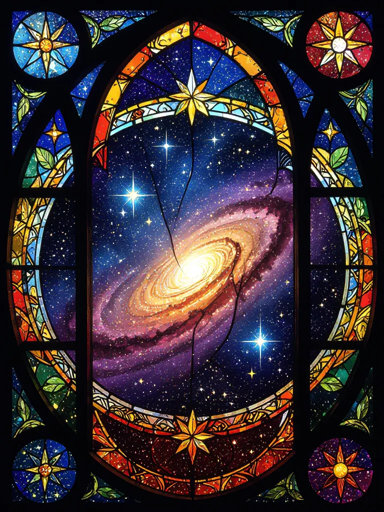 A mystical cosmic Universe from - Free AI Photo Generator - starryai