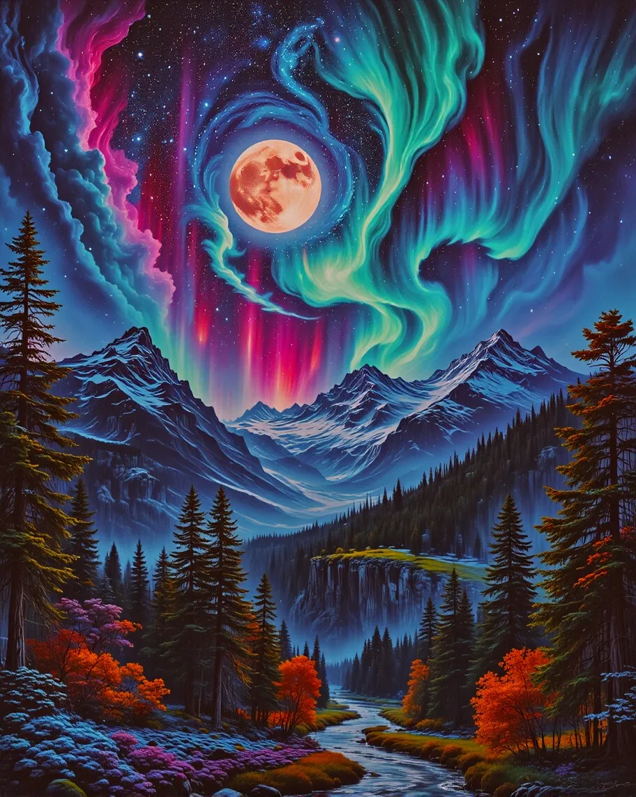 A masterpiece showcasing Alpine - Free AI Photo Generator - starryai