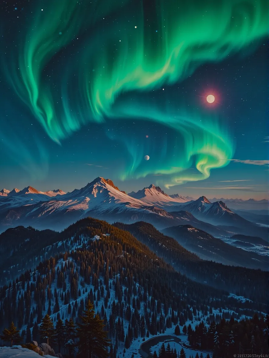 A masterpiece showcasing Alpine - Free AI Photo Generator - starryai