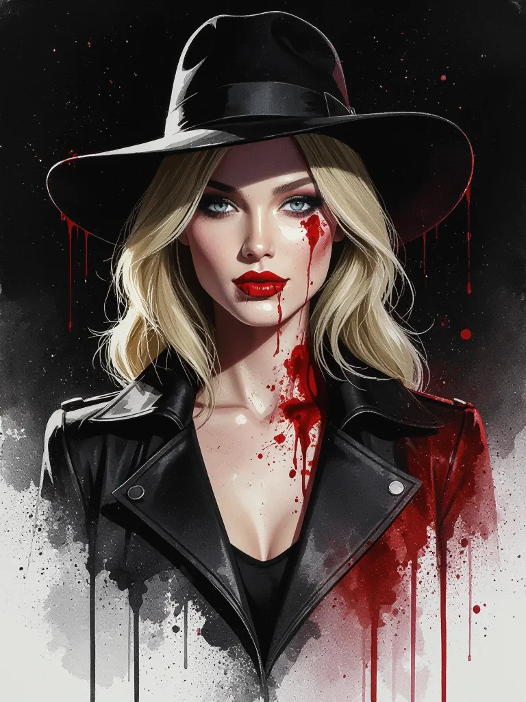 Digital illustration a woman's - Free AI Photo Generator - starryai