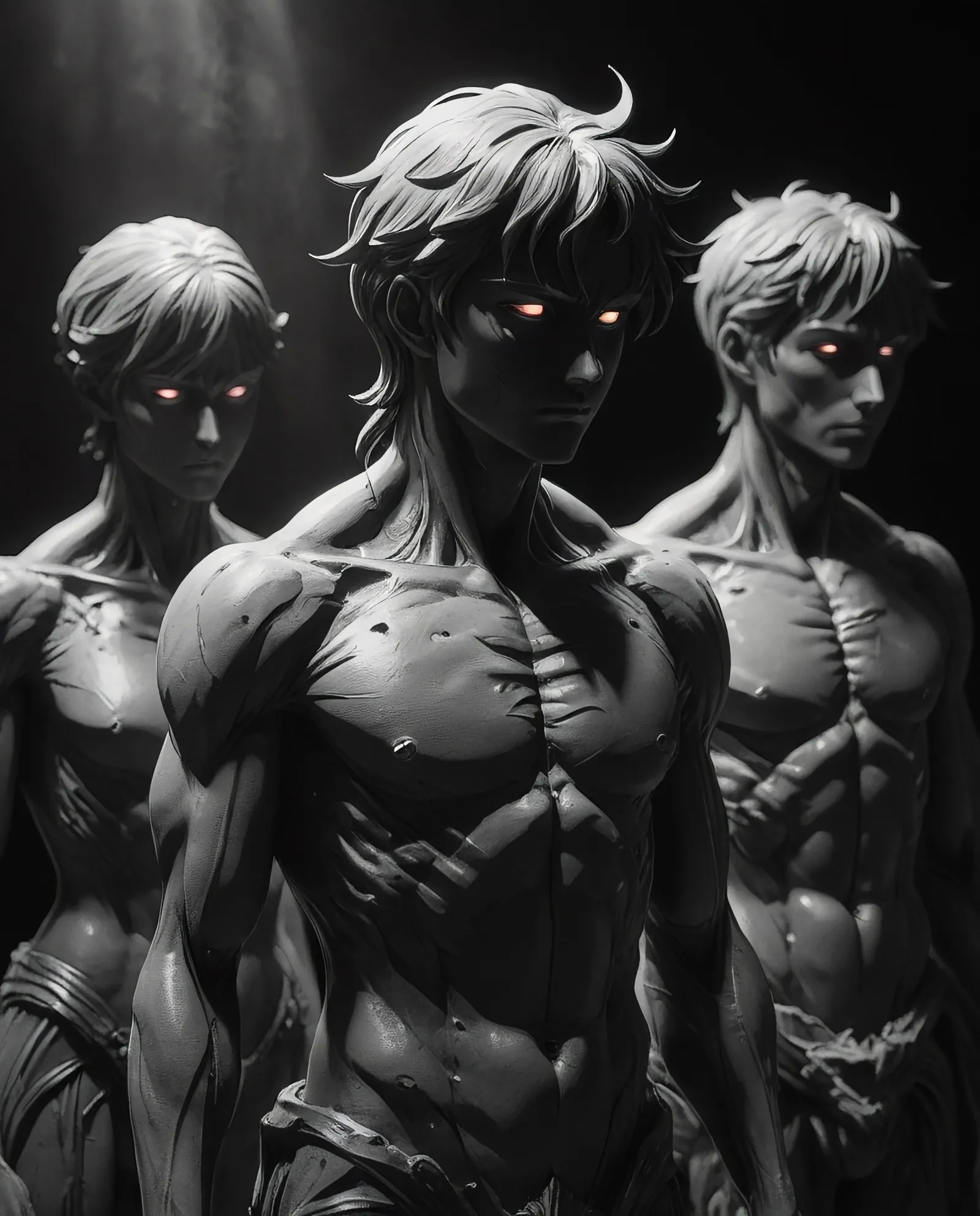 A being made living darkness from - Free AI Photo Generator - starryai