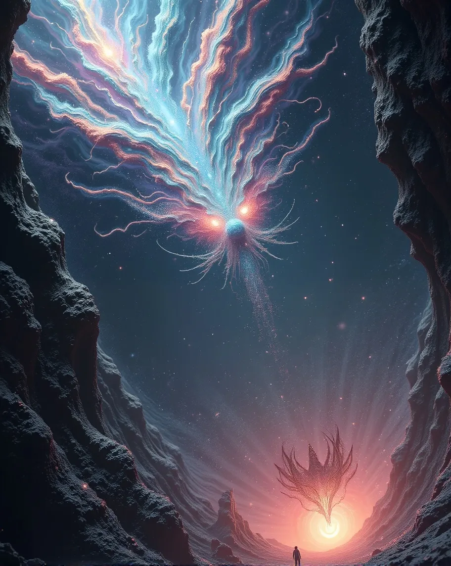 Black Hole Realm - Free AI Photo Generator - starryai
