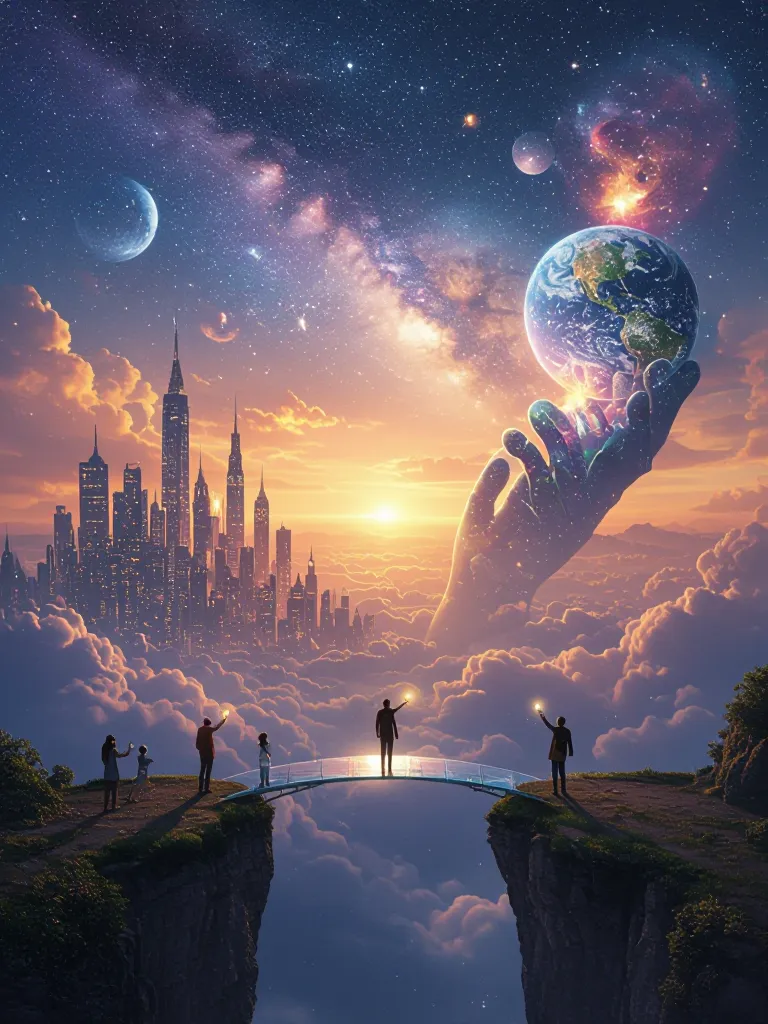 When Sky Learned world where sky - Free AI Photo Generator - starryai