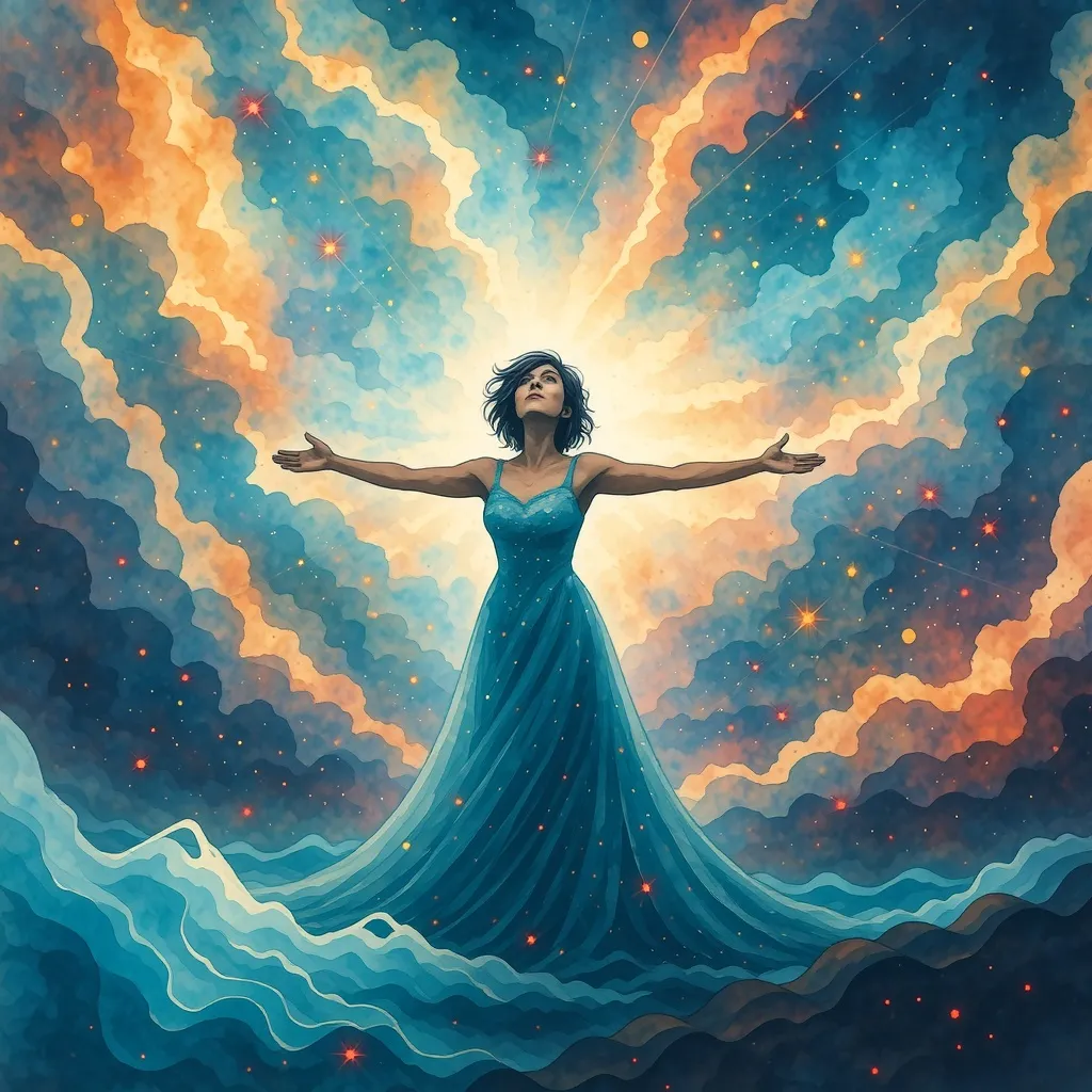 Vast cosmic nebula swirling vivid - Free AI Photo Generator - starryai