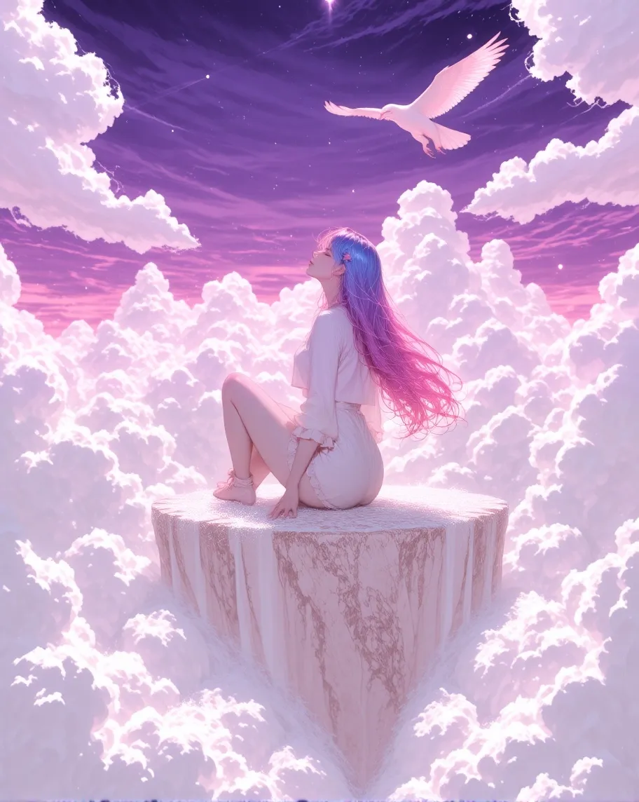 A dreamy scene - Free AI Photo Generator - starryai