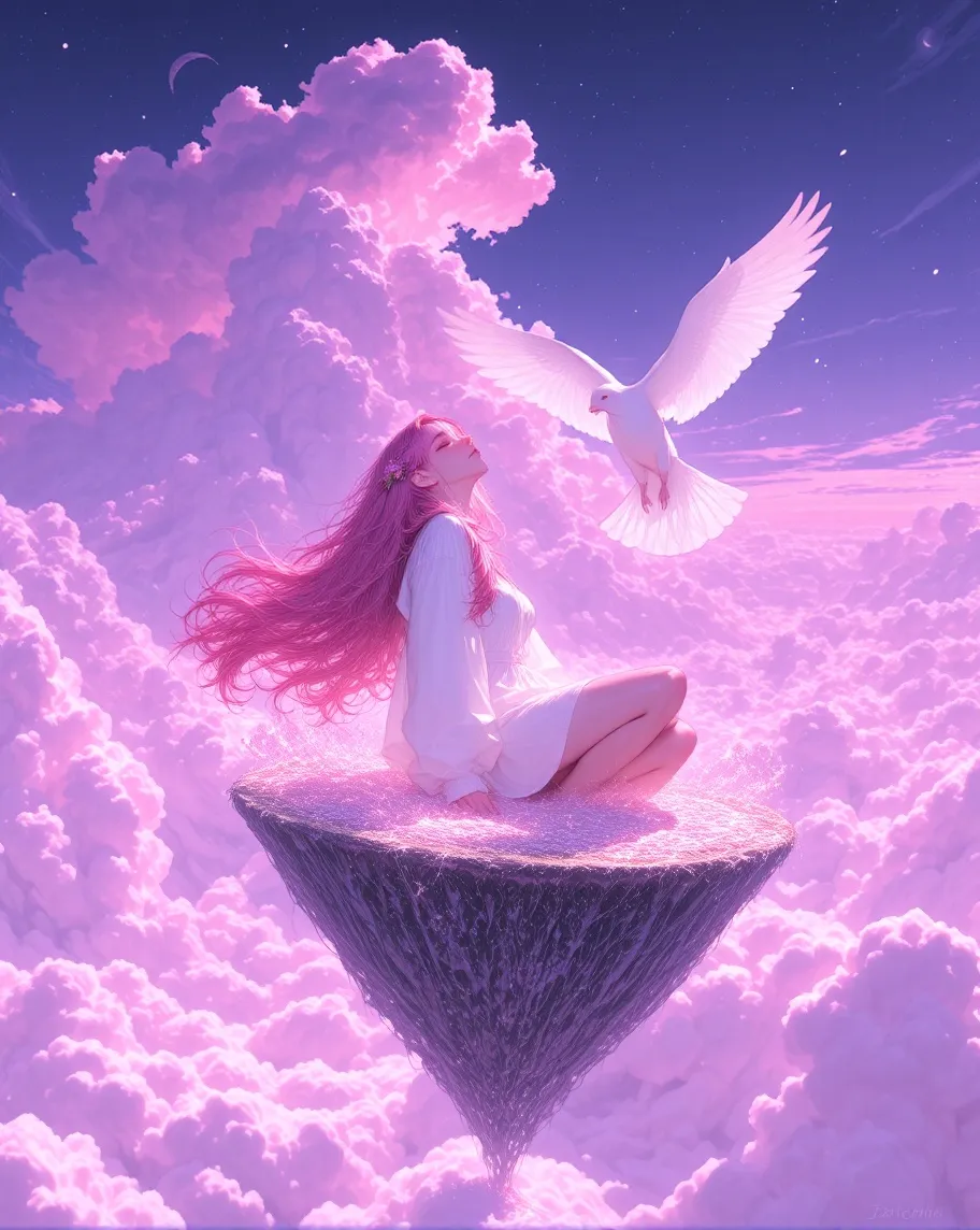 A dreamy scene - Free AI Photo Generator - starryai