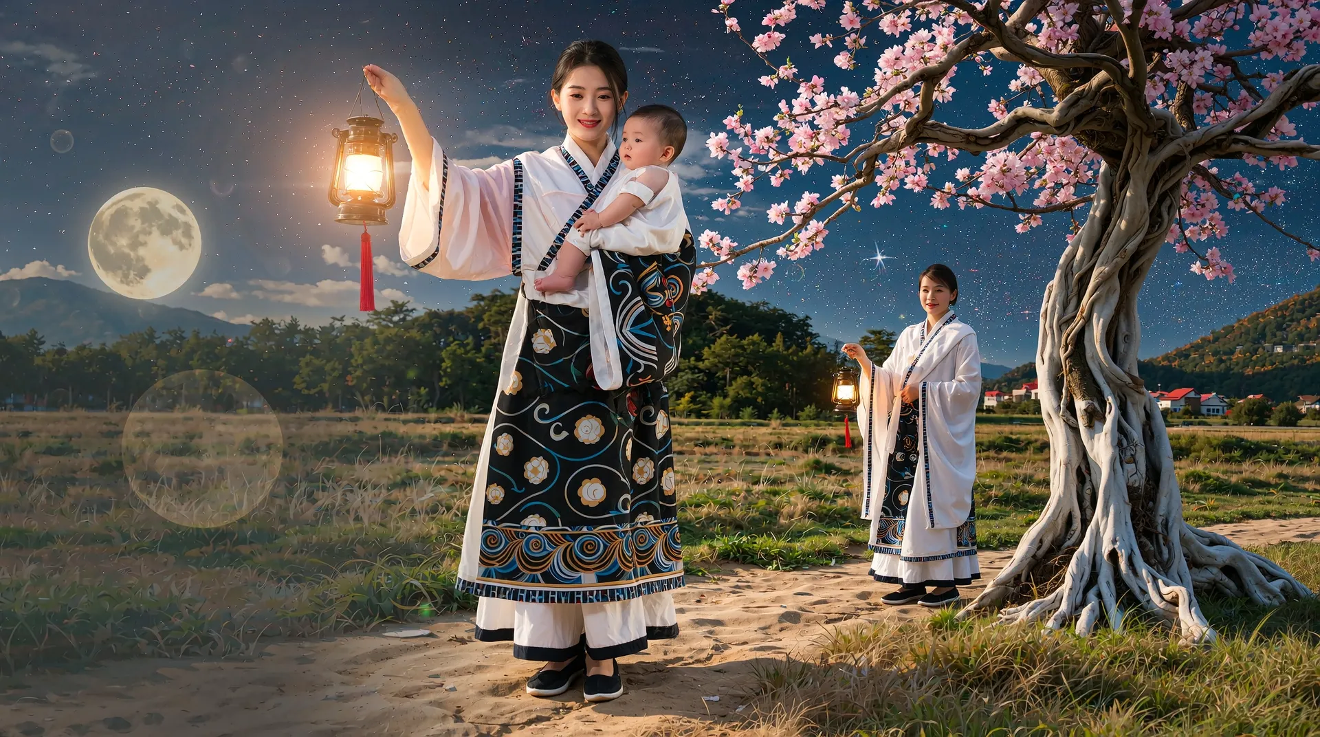 A powerful grieving mother her - Free AI Photo Generator - starryai