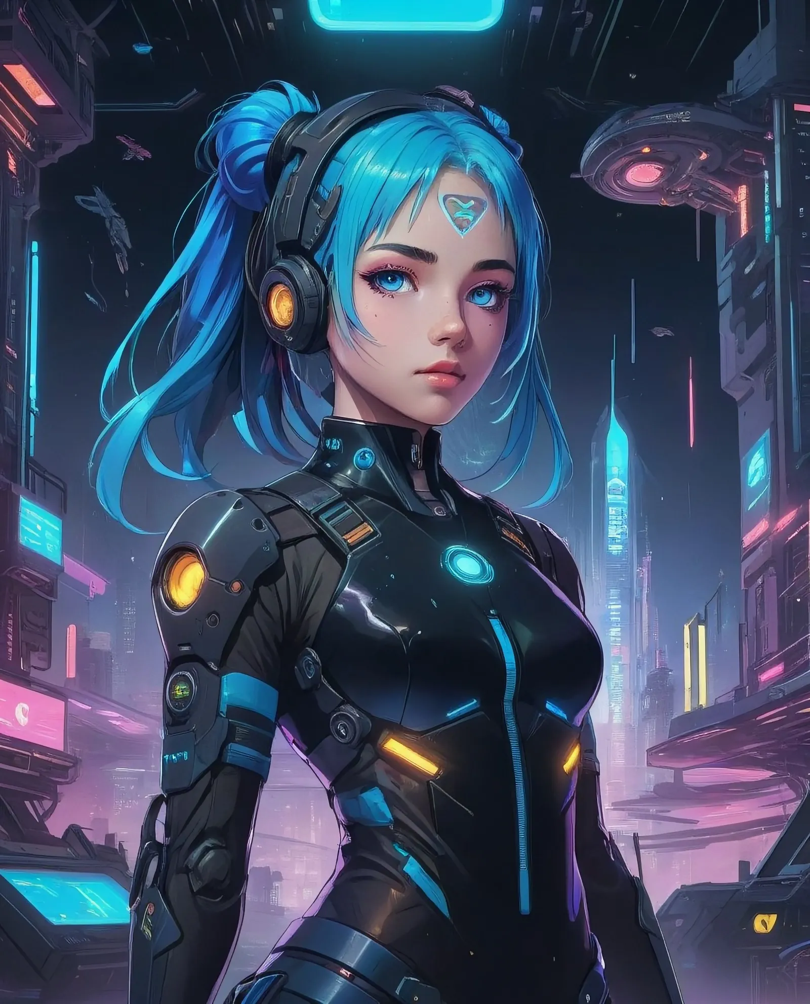 Cyberpunk - Free AI Photo Generator - starryai