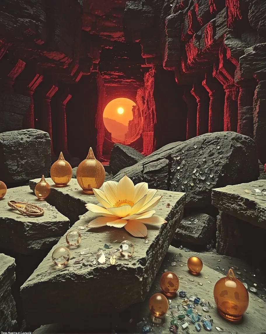 Ancient mystical relics, hidden - Free AI Photo Generator - starryai
