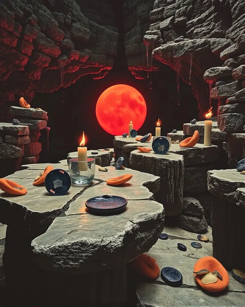 Ancient mystical relics, hidden - Free AI Photo Generator - starryai