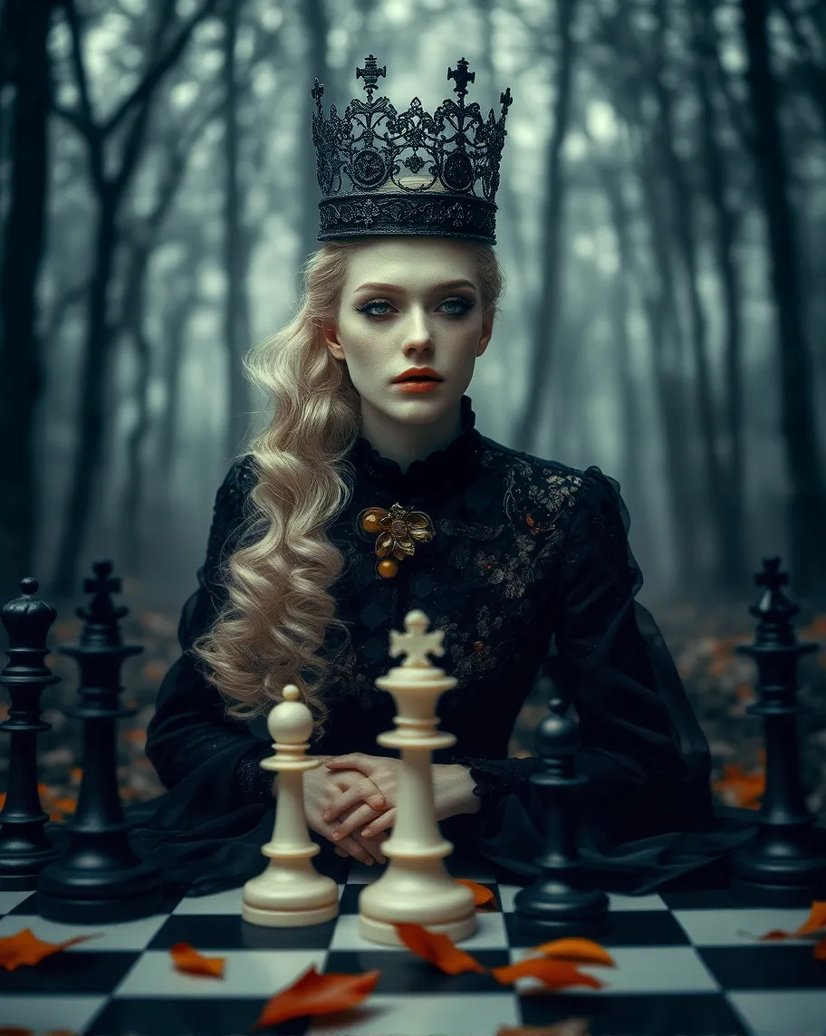 A cinematic portrait a regal She - Free AI Photo Generator - starryai