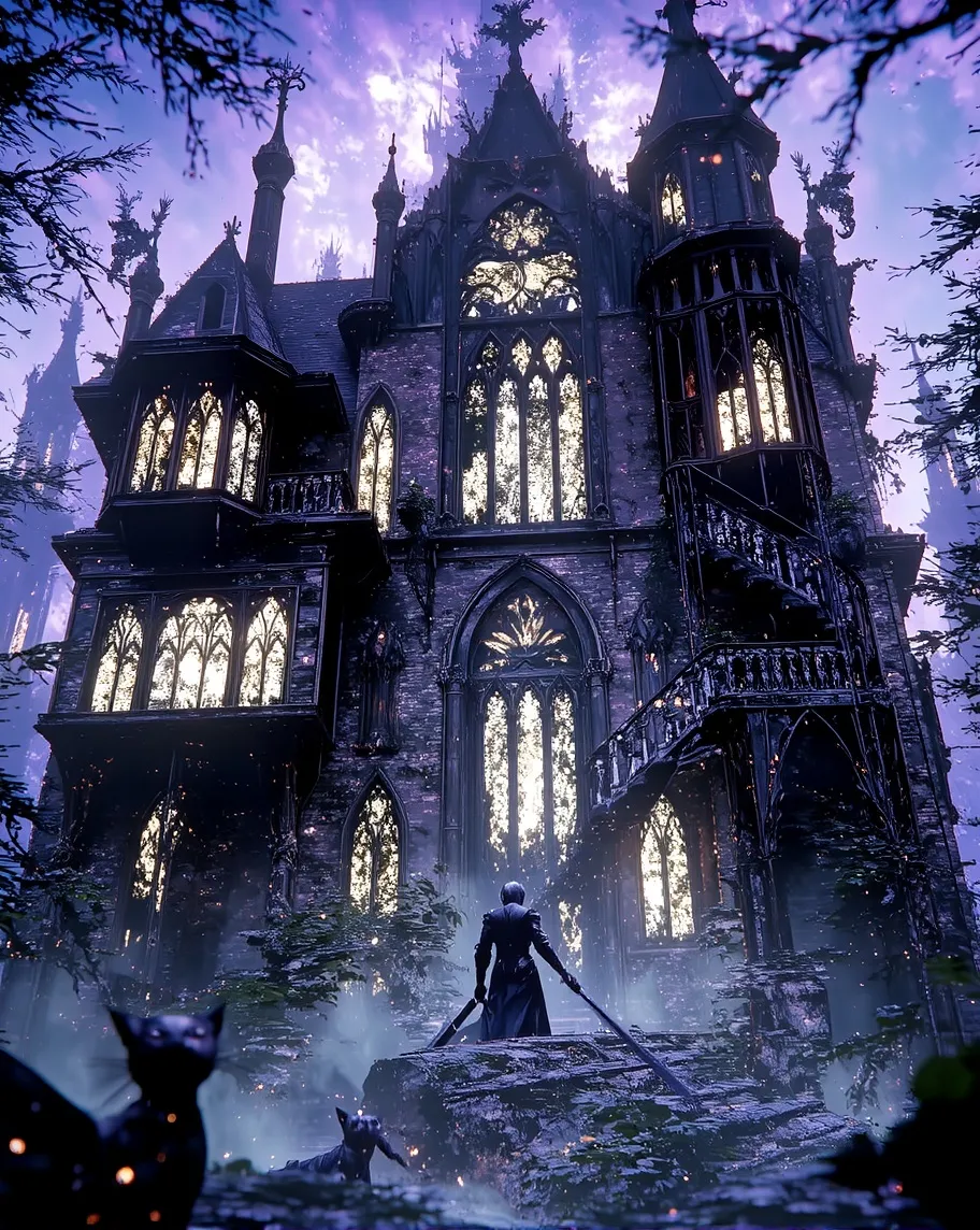 Gothic Grandeur - Free AI Photo Generator - starryai