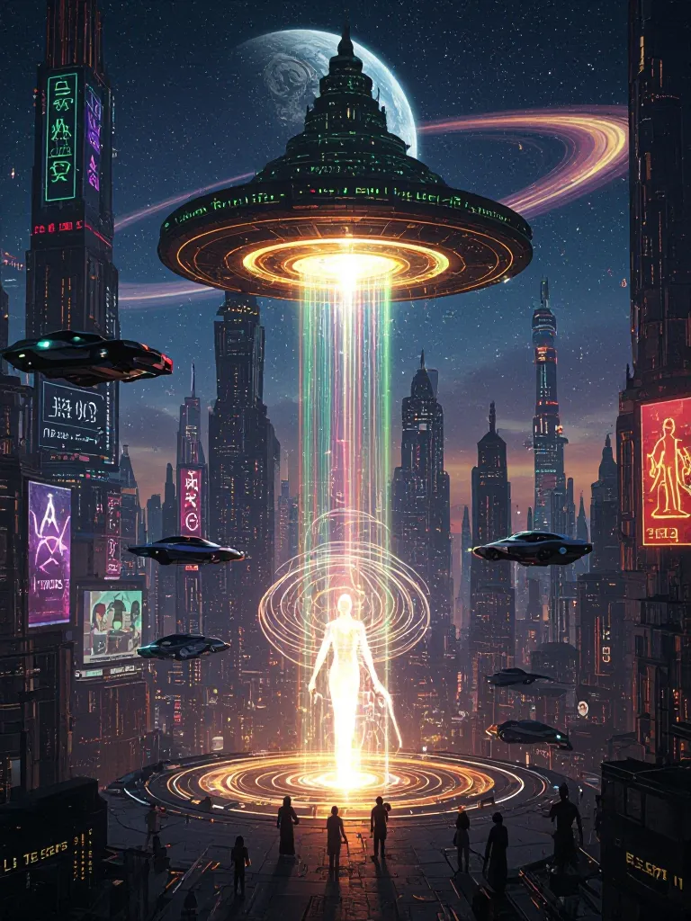Rebirth Fifth neo-futuristic neon - Free AI Photo Generator - starryai
