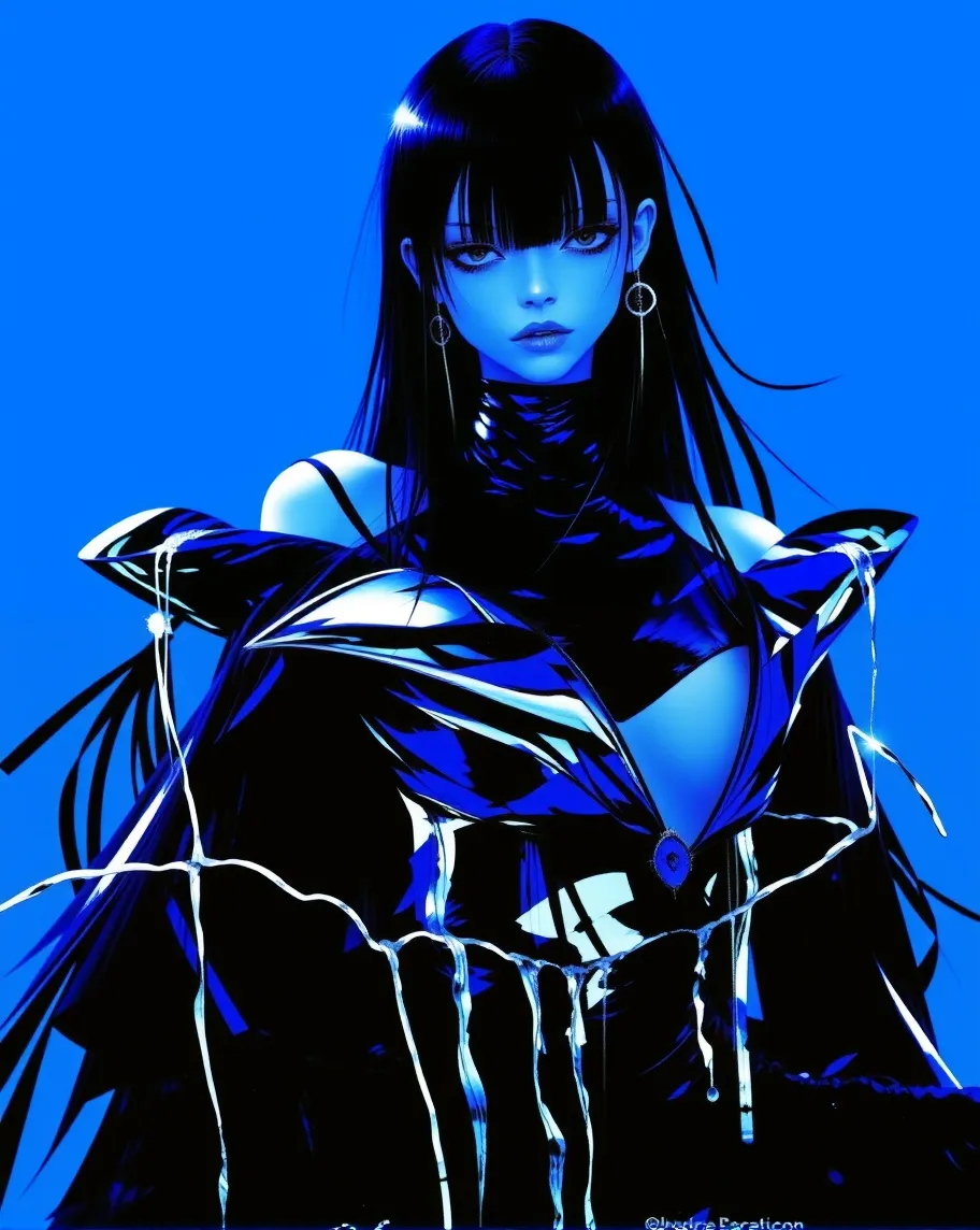 A mystical digital artist, she on - Free AI Photo Generator - starryai