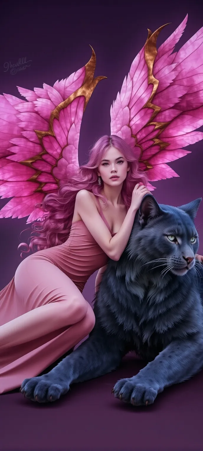 It depicts a stunning beautiful - Free AI Photo Generator - starryai