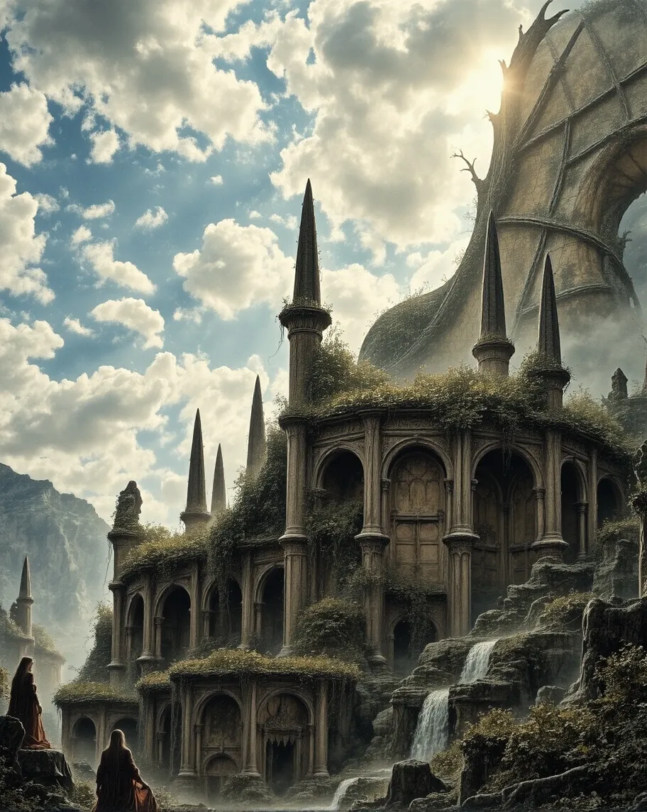 mystical realm Aethoria, a domain - Free AI Photo Generator - starryai