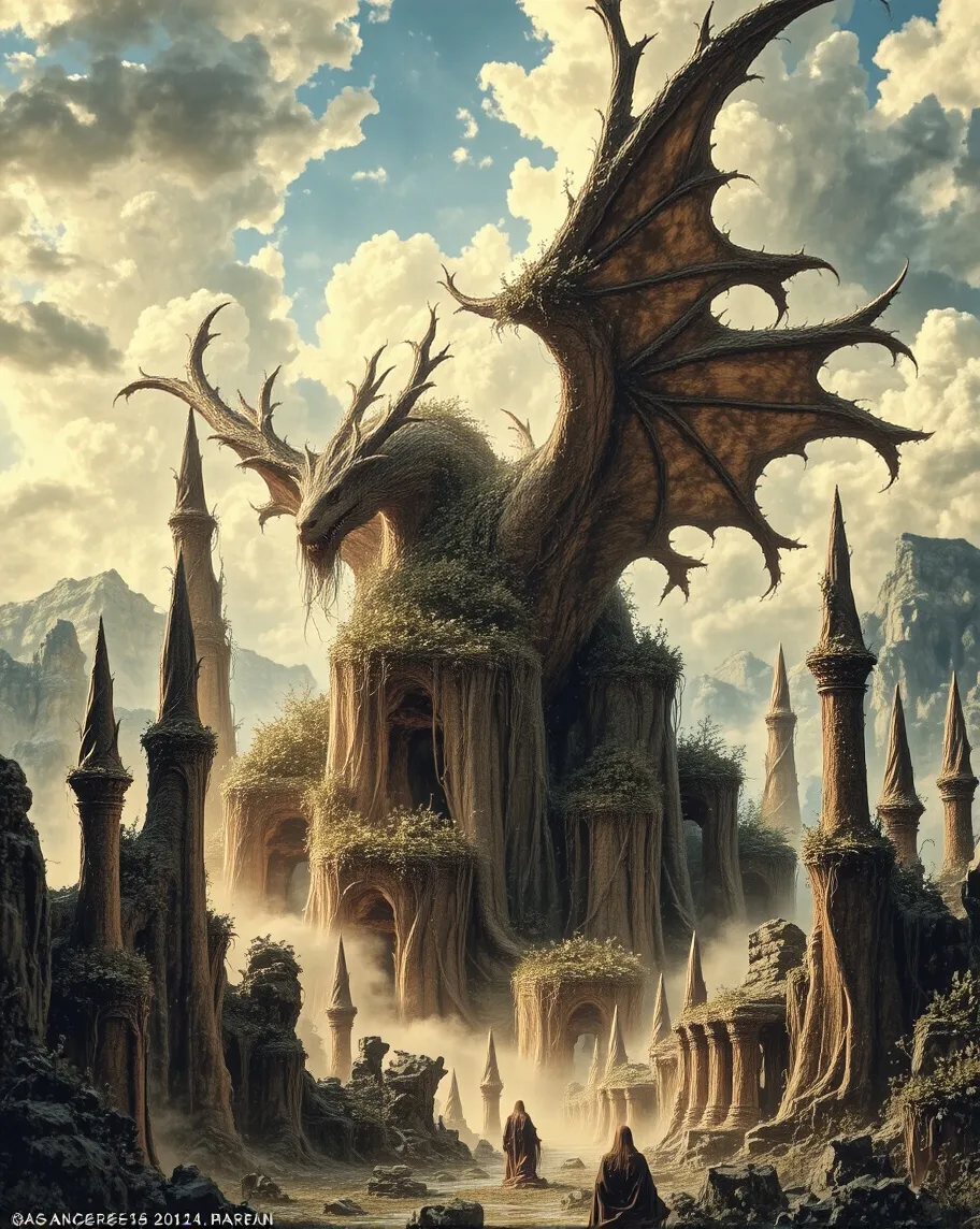 mystical realm Aethoria, a domain - Free AI Photo Generator - starryai