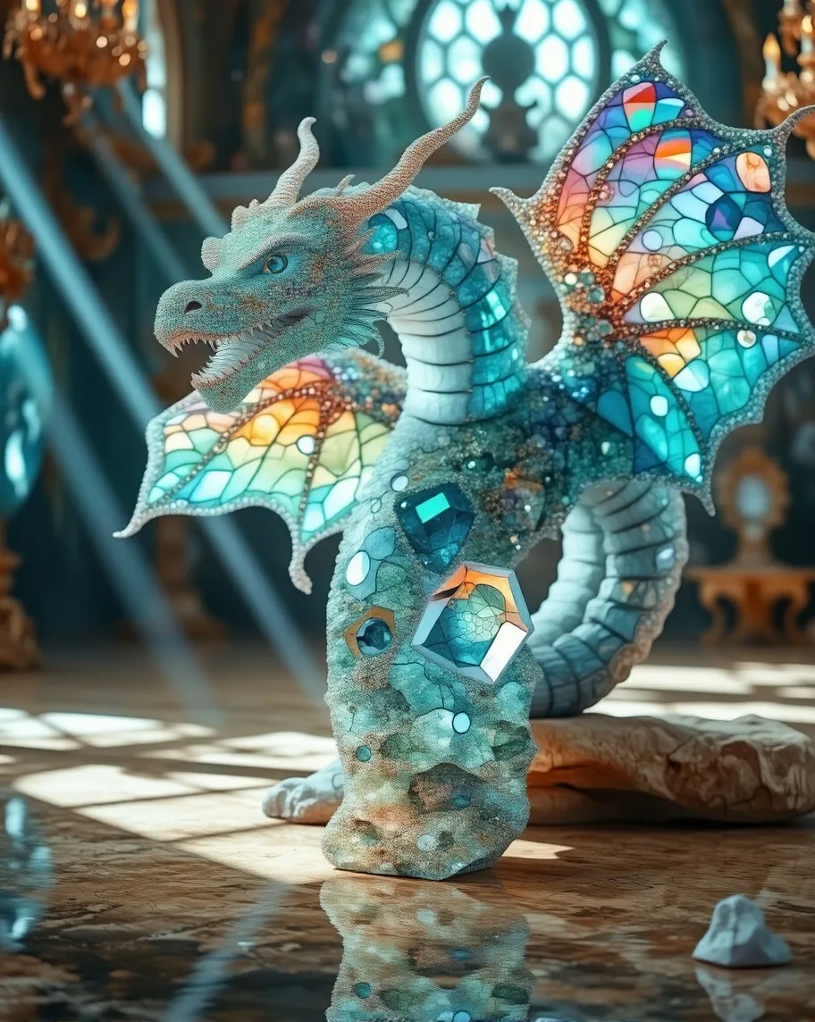 A breathtaking fantasy a dragon — - Free AI Photo Generator - starryai