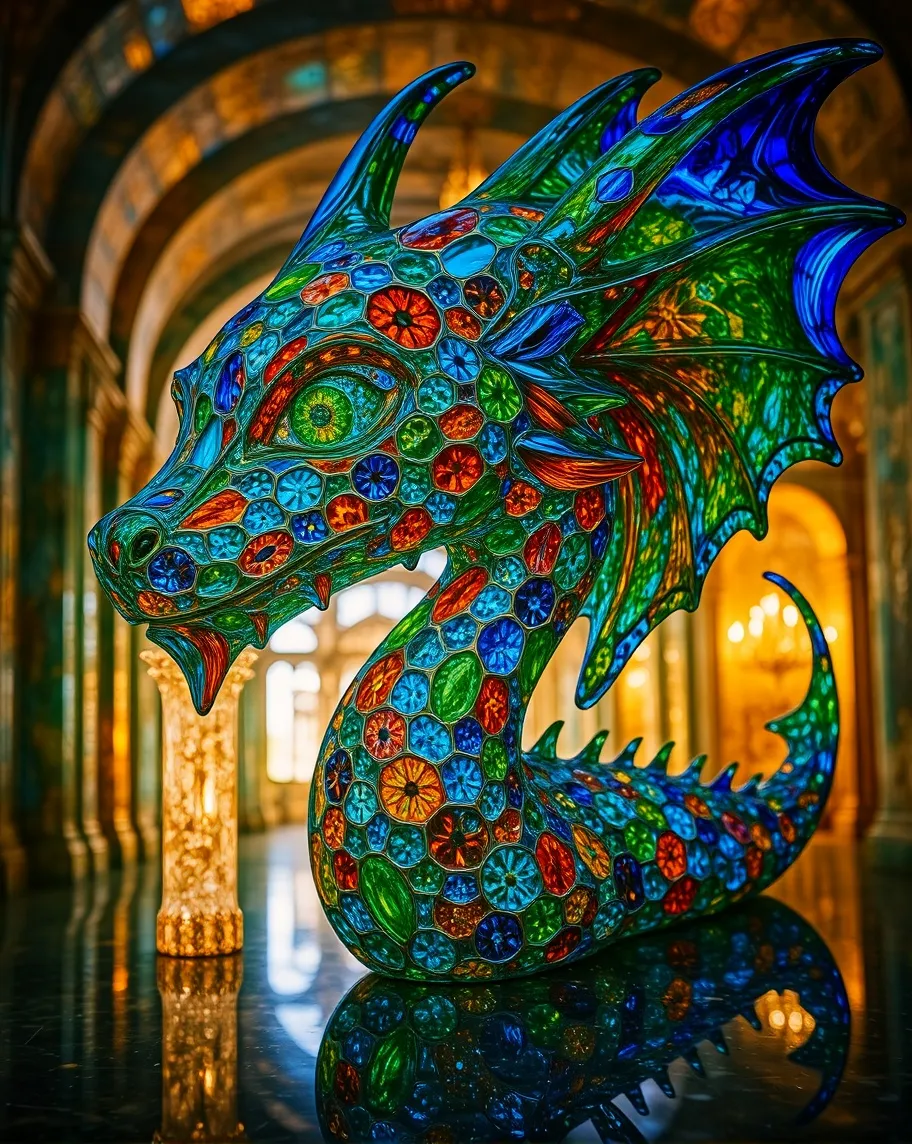A breathtaking fantasy a dragon — - Free AI Photo Generator - starryai