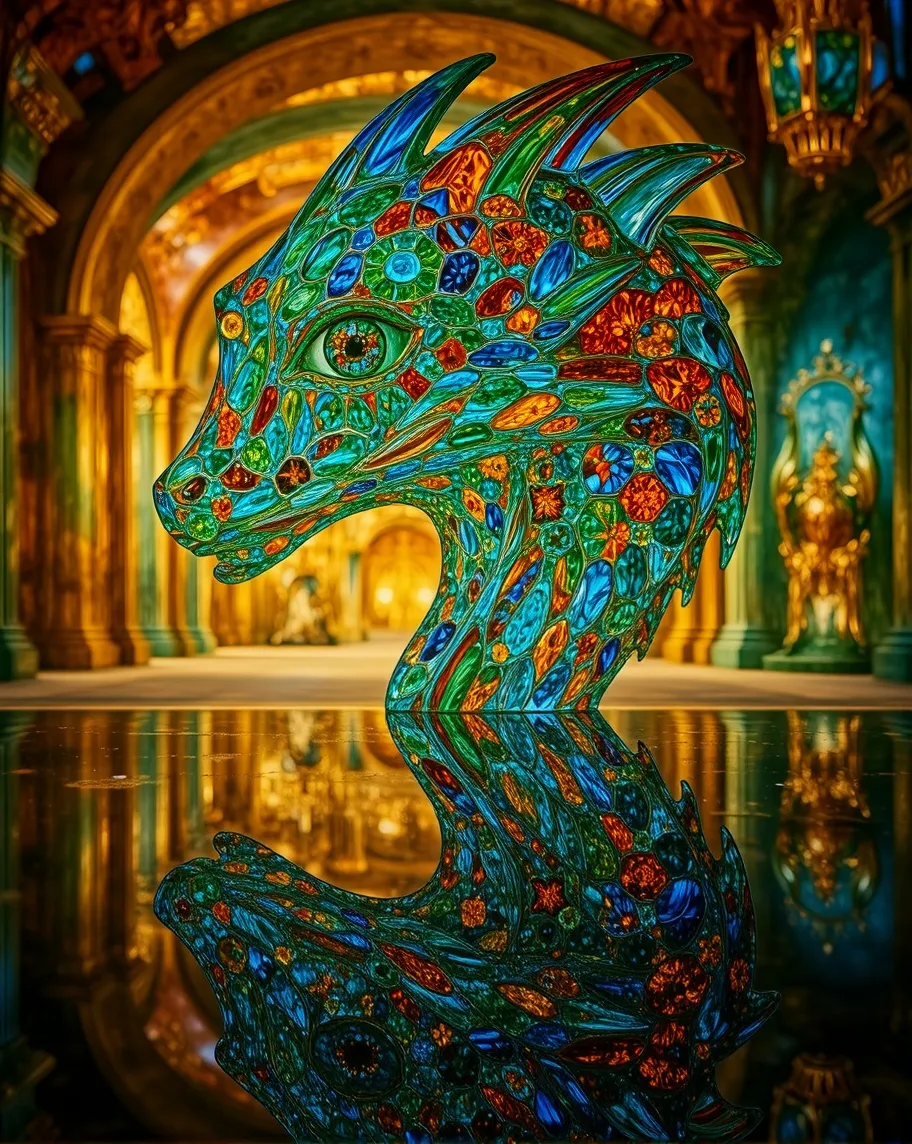 A breathtaking fantasy a dragon — - Free AI Photo Generator - starryai