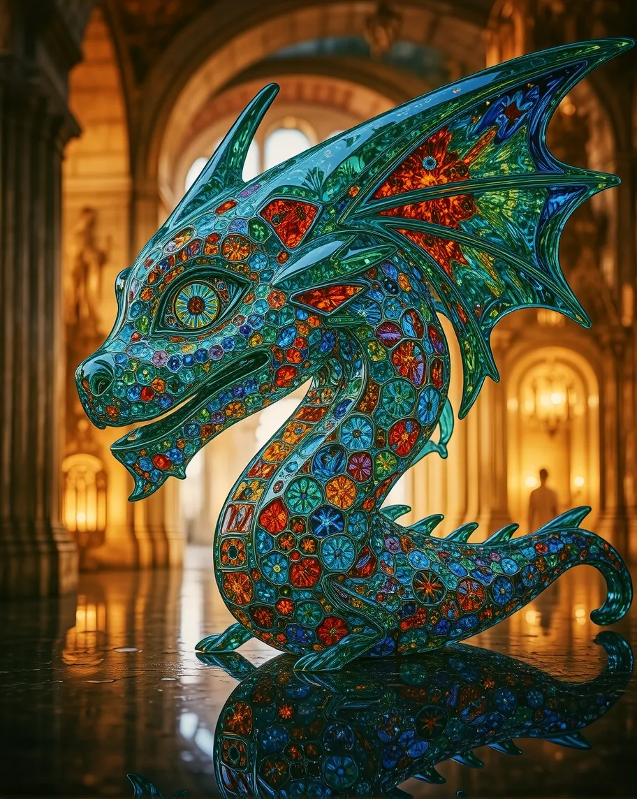 A breathtaking fantasy a dragon — - Free AI Photo Generator - starryai