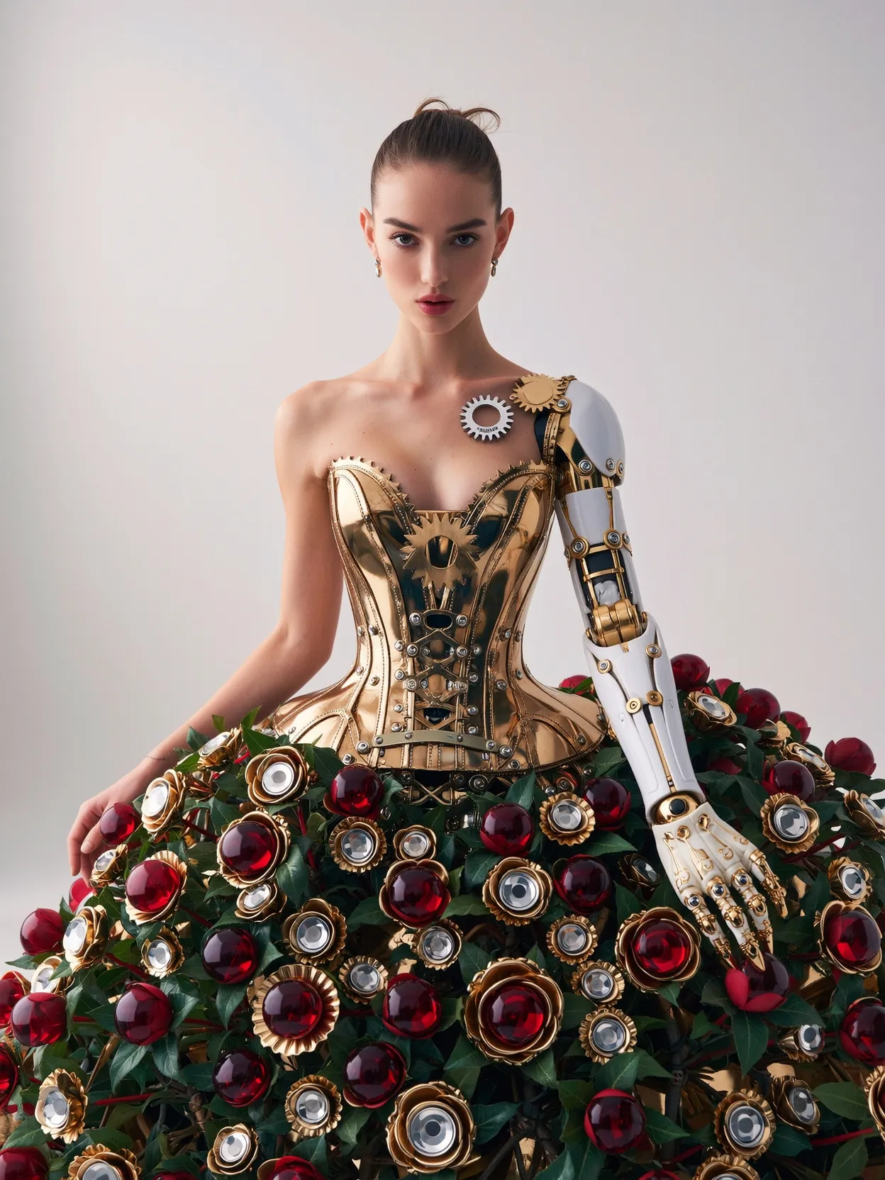 Ruby Constructs avant-garde, high-fashion a a a - Free AI Photo Generator - starryai