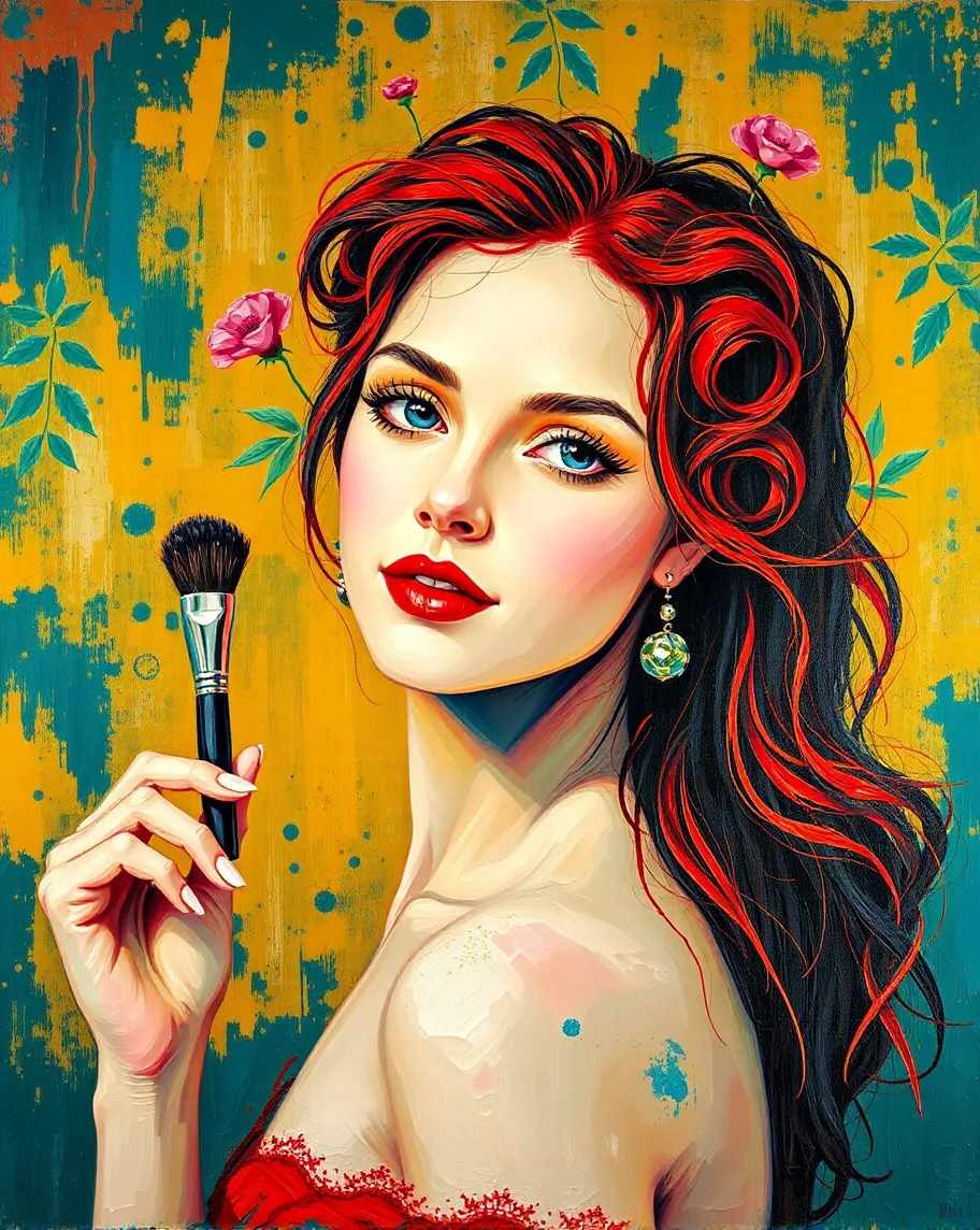 Portrait extremely beautiful her - Free AI Photo Generator - starryai