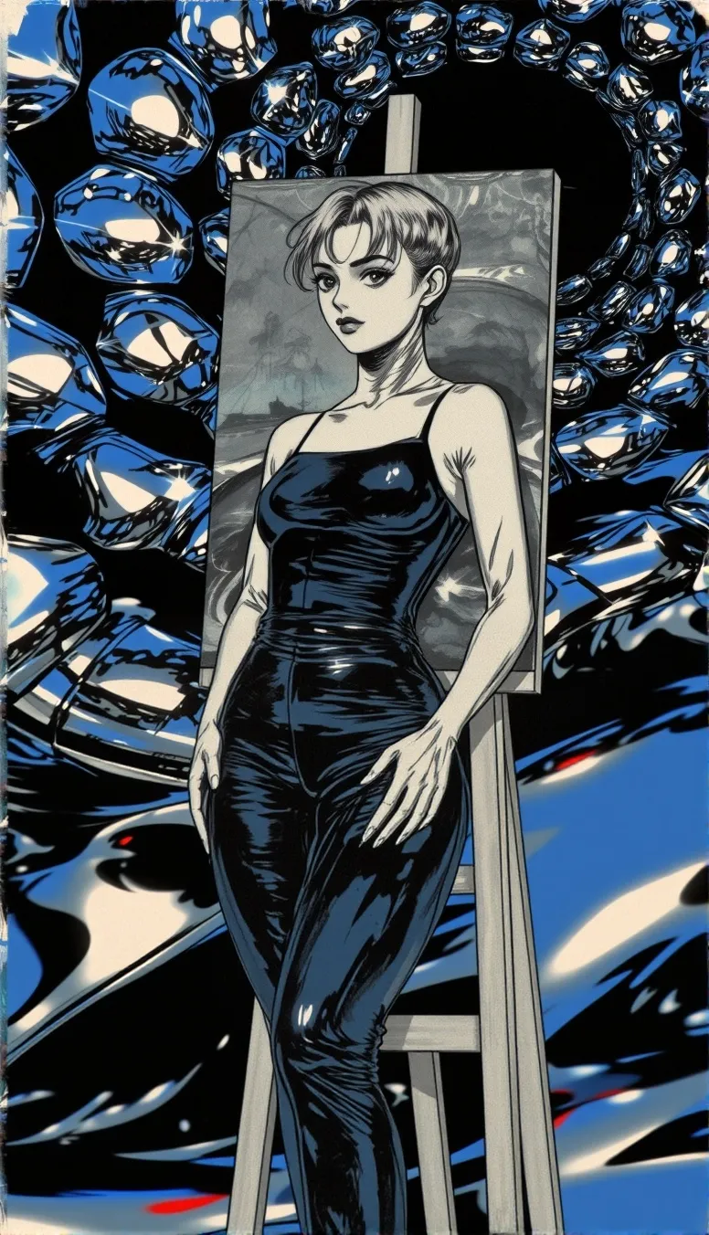 Create a masterful micro ink Art - Free AI Photo Generator - starryai