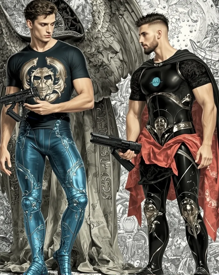 Star citizen human male 3-D real - Free AI Photo Generator - starryai