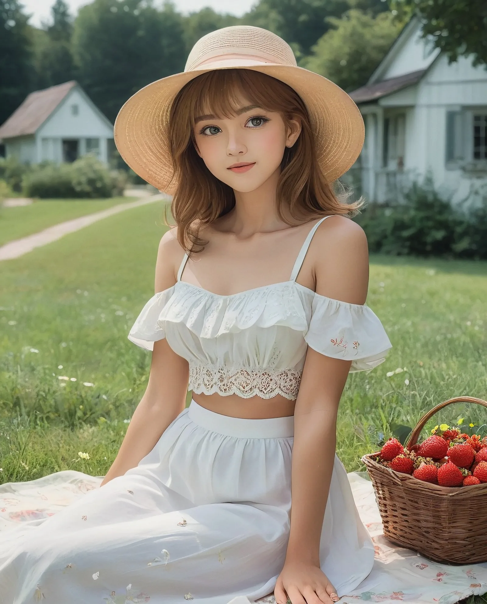 A beautiful young woman. Concept: - Free AI Photo Generator - starryai
