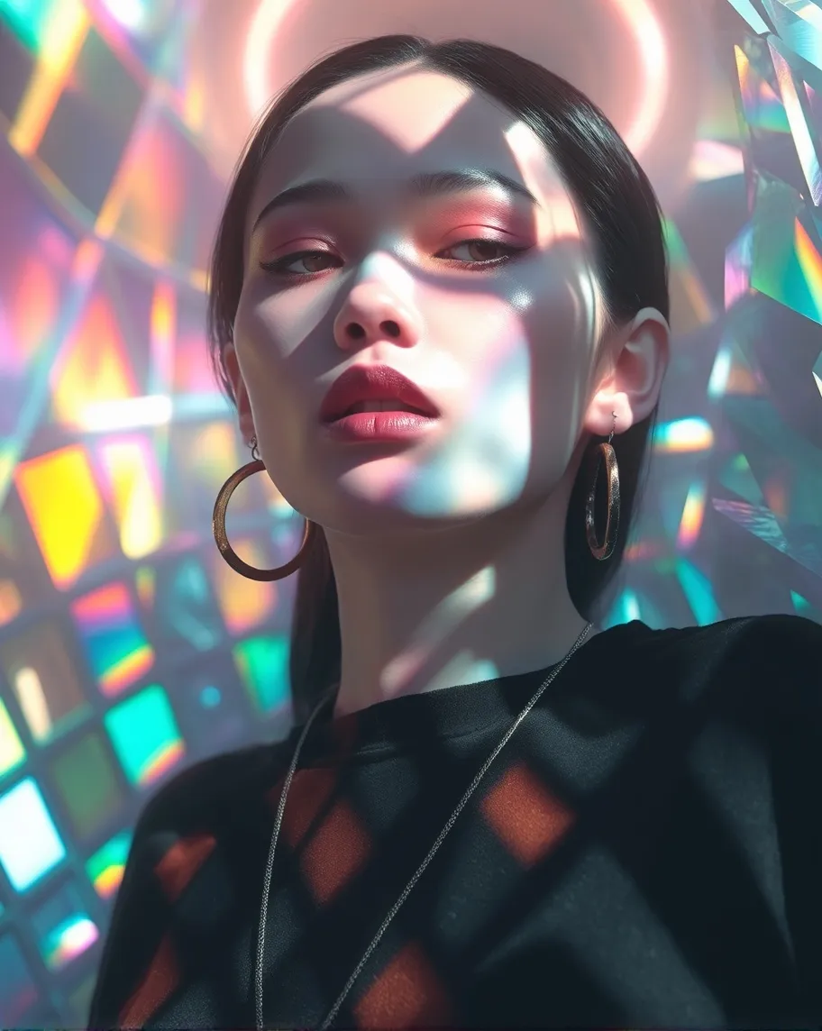 A colorful digital artwork a a - Free AI Photo Generator - starryai