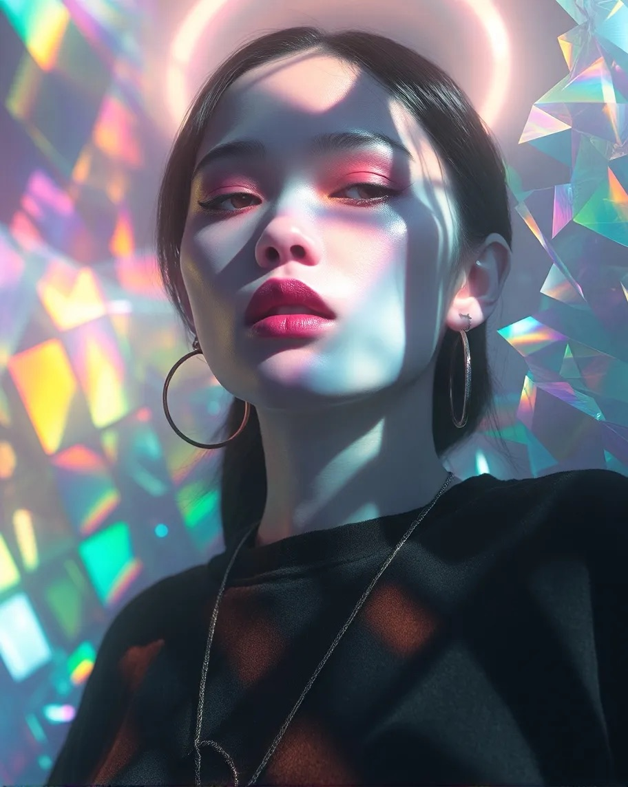 A colorful digital artwork a a - Free AI Photo Generator - starryai