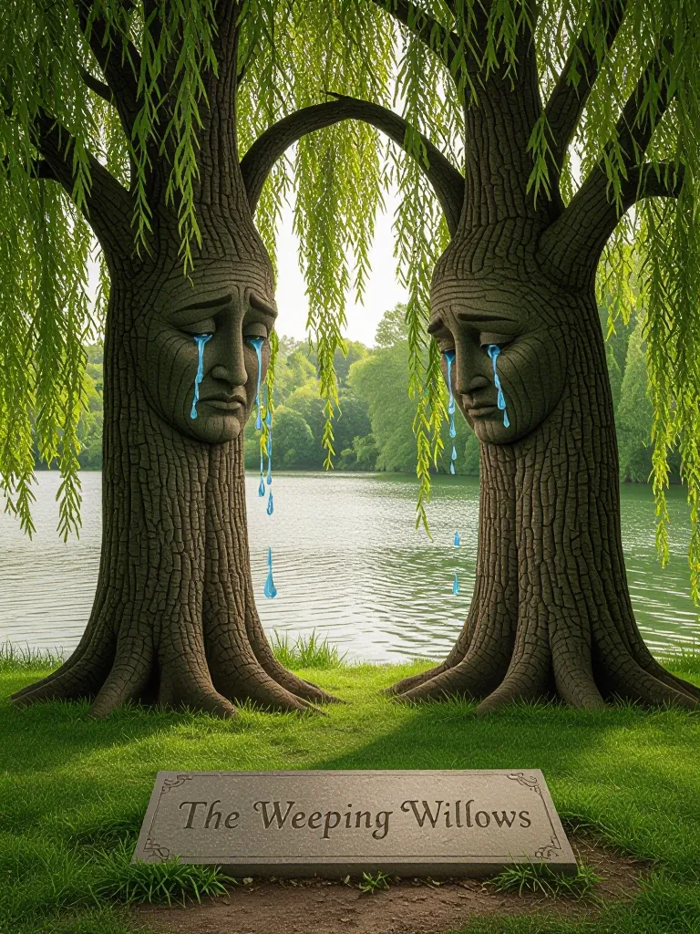 Giant anthropomorphic trees on - Free AI Photo Generator - starryai