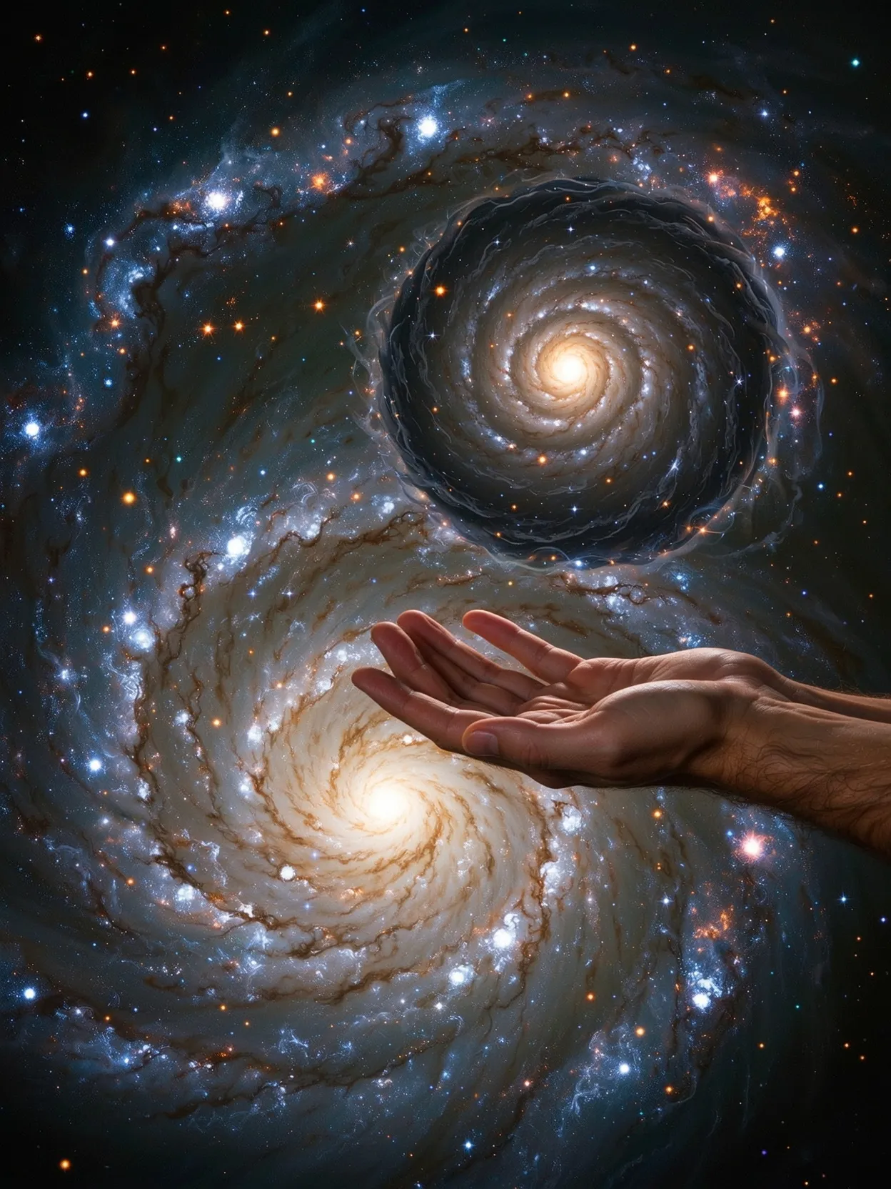 Balanced Universe A cosmic deity - Free AI Photo Generator - starryai