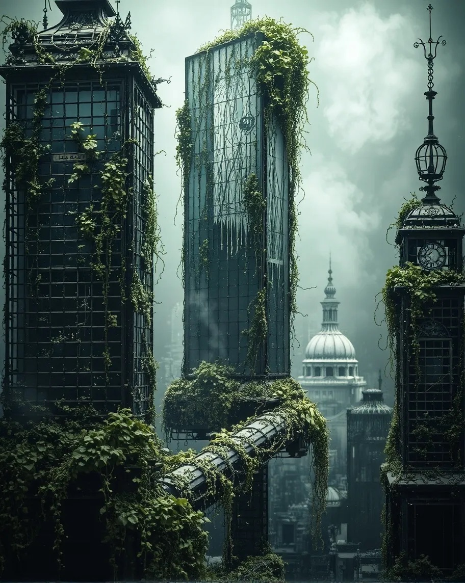 A surreal landscape a city where - Free AI Photo Generator - starryai
