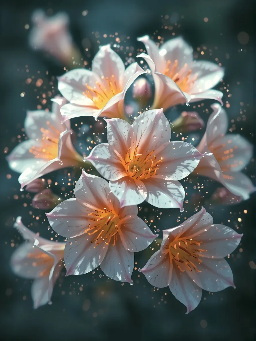 A stunning display Starry Freesia - Free AI Photo Generator - starryai
