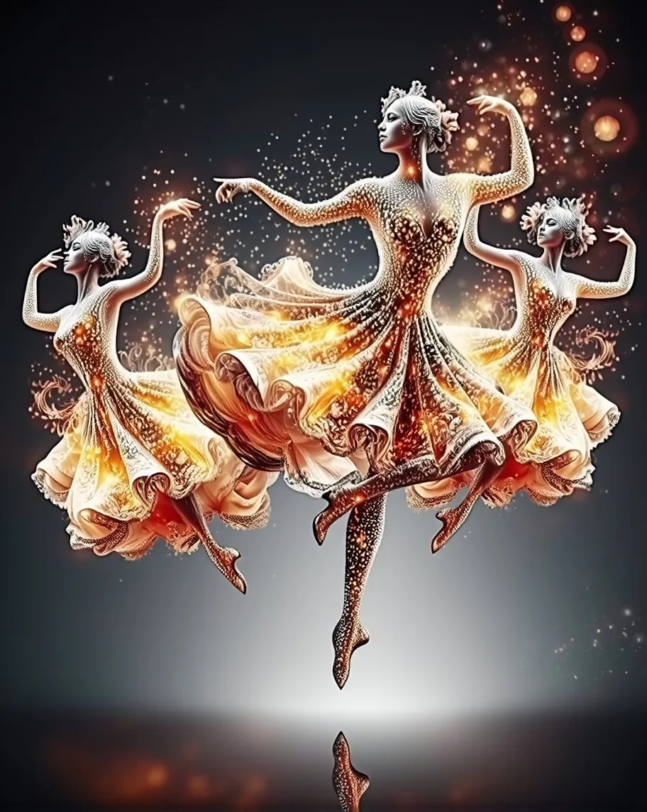 A surreal fantasy subatomic from - Free AI Photo Generator - starryai