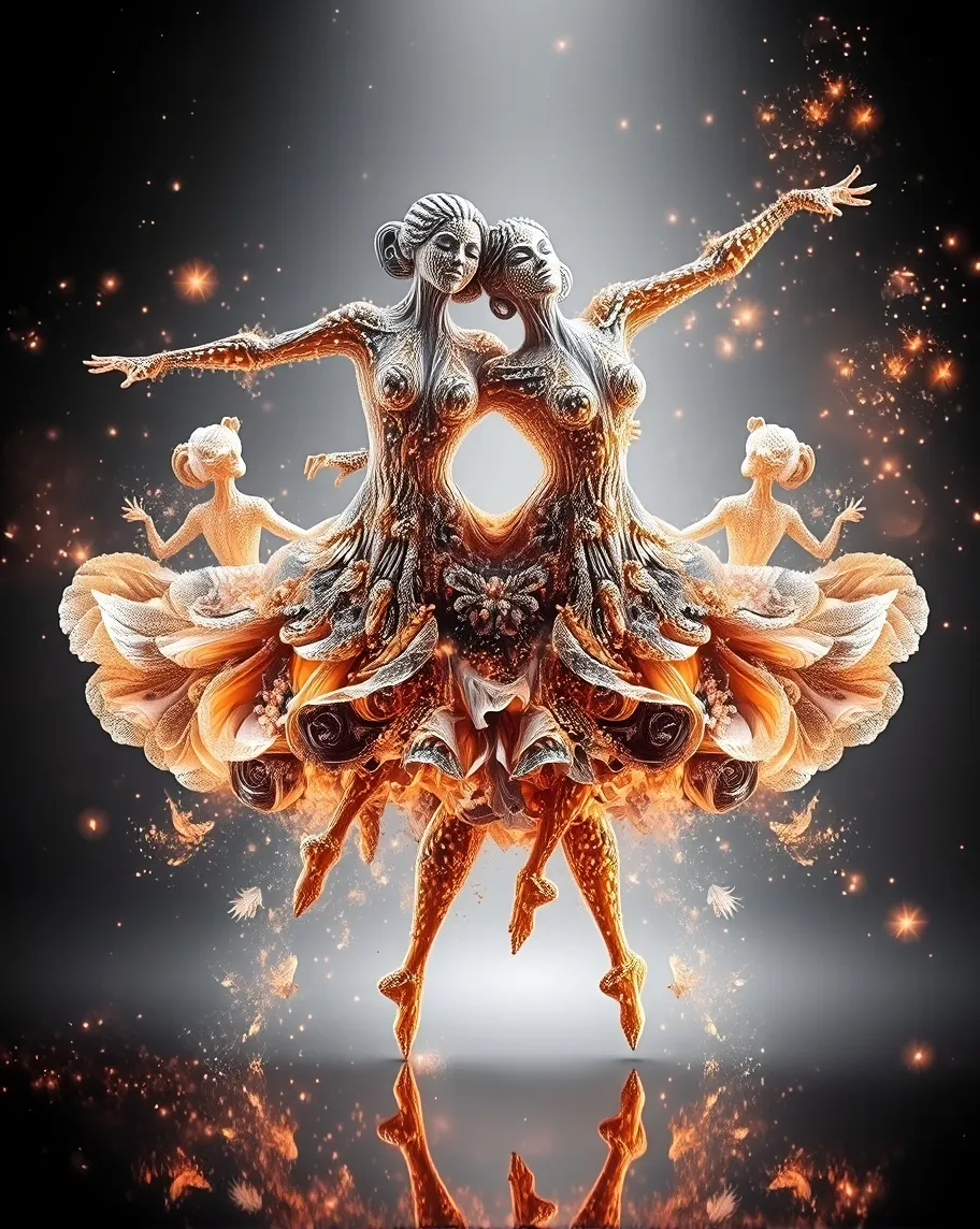 A surreal fantasy subatomic from - Free AI Photo Generator - starryai