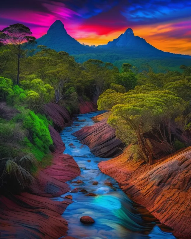 Perseverance Abstract Pigments perseverance a journey - Free AI Photo Generator - starryai