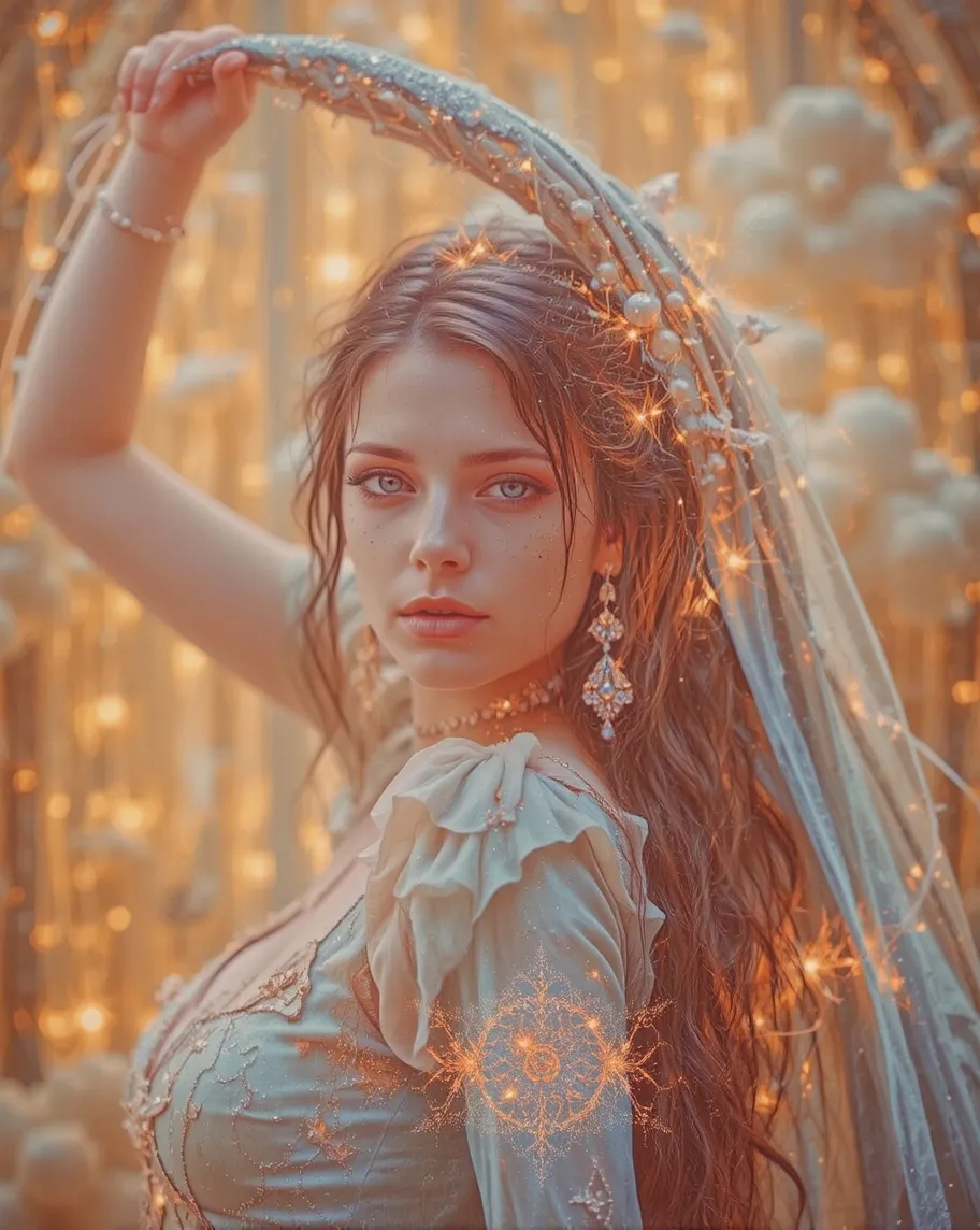 Gorgeous beauty vivid romantic - Free AI Photo Generator - starryai