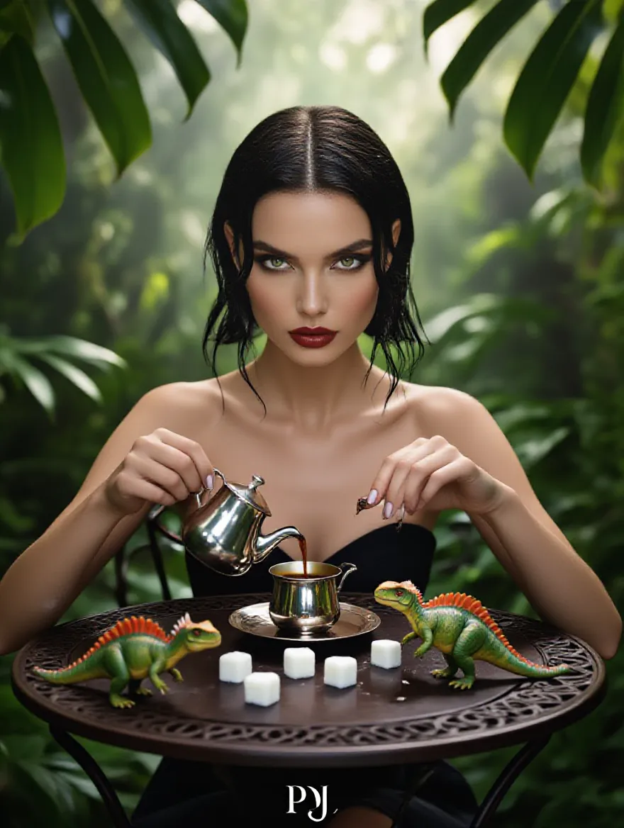 A surreal, high-fashion a woman - Free AI Photo Generator - starryai