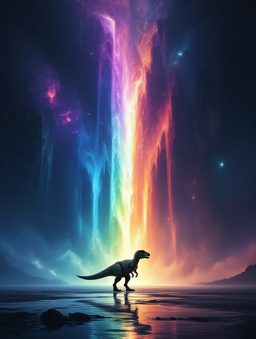 A wide cinematic cosmic scene A - Free AI Photo Generator - starryai