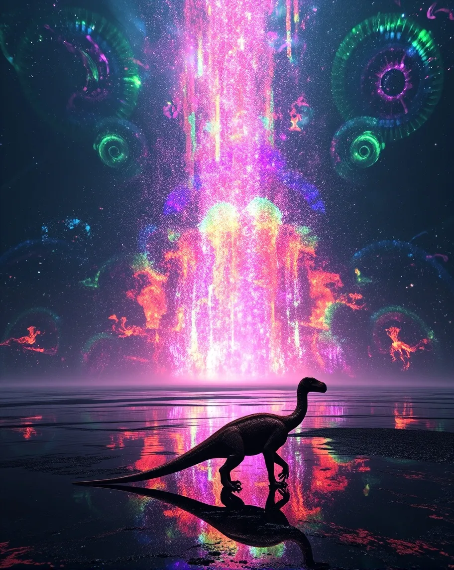 A wide cinematic cosmic scene A - Free AI Photo Generator - starryai
